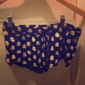 Storm Trooper Pajama Shorts